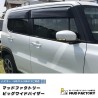 (C-BDDV) MUD FACTORY SUZUKI HUSTLER (MR31S MR41S) Wind deflectors Window Visor [hus-big-ds]