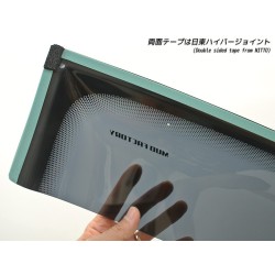 (C-BDDV) MUD FACTORY SUZUKI HUSTLER (MR31S MR41S) Wind deflectors Window Visor [hus-big-ds]