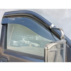 (C-BDDV) MUD FACTORY DAIHATSU MIDJET Wind deflectors Window Visor [mjt2-big-ds]