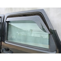 (C-BDDV) MUD FACTORY JEEP WRANGLER JK Wind deflectors Window Visor [jk-big-ls]