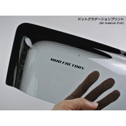 (C-BDDV) MUD FACTORY JEEP WRANGLER JK Wind deflectors Window Visor [jk-big-ls-4p]