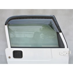 (C-BDDV) MUD FACTORY JEEP WRANGLER YJ TJ Wind deflectors Window Visor [tj-big-ls]