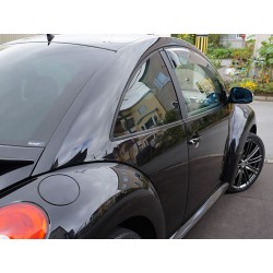 (C-BDDV) MUD FACTORY VOLKSWAGEN BEETLE (1997-2011) Wind deflectors Window Visor [nbtl-spw-ls]