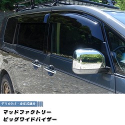 copy of (C-BDDV) MUD FACTORY MITSUBISHI PAJERO MINI Wind deflectors Window Visor [h58-big-ds]