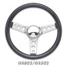 (CC-SW) Grant Classic Cruisin' Black Vinyl Steering Wheel [GS802-502]