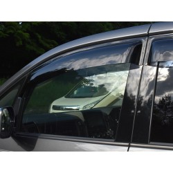 (C-BDDV) MUD FACTORY MITSUBISHI DELICA D5 Wind deflectors Window Visor [d5-big-ds]