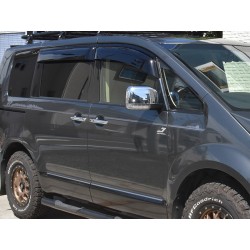 copy of (C-BDDV) MUD FACTORY MITSUBISHI PAJERO MINI Wind deflectors Window Visor [h58-big-ds]