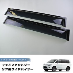 (C-BDDV) MUD FACTORY MITSUBISHI PAJERO MINI Wind deflectors Window Visor [d5-re-ds]