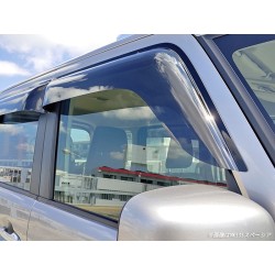 (C-BDDV) MUD FACTORY MITSUBISHI DELICA MINI Wind deflectors Window Visor [b34a-big-ds-4p]