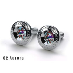 (CC-LB) D.A.D GARSON (ディー.エー.ディー) SWAROVSKI Jewelry 防盜車牌螺絲 [SB183]