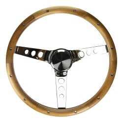 (CC-SW) Grant Classic Wood Steering Wheel with Rivets [‎‎213]