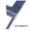 (CC-SSO) D.A.D GARSON (ディー.エー.ディー) TOYOTA ALPHARD VELLFIRE (30) SWAROVSKI Jewelry Shift Gate Cover [SB115]