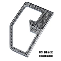 (CC-SSO) D.A.D GARSON (ディー.エー.ディー) TOYOTA ALPHARD VELLFIRE (30) SWAROVSKI Jewelry Shift Gate Cover [SB115]