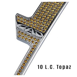 (CC-SSO) D.A.D GARSON (ディー.エー.ディー) TOYOTA ALPHARD VELLFIRE (30) SWAROVSKI Jewelry Shift Gate Cover [SB115]