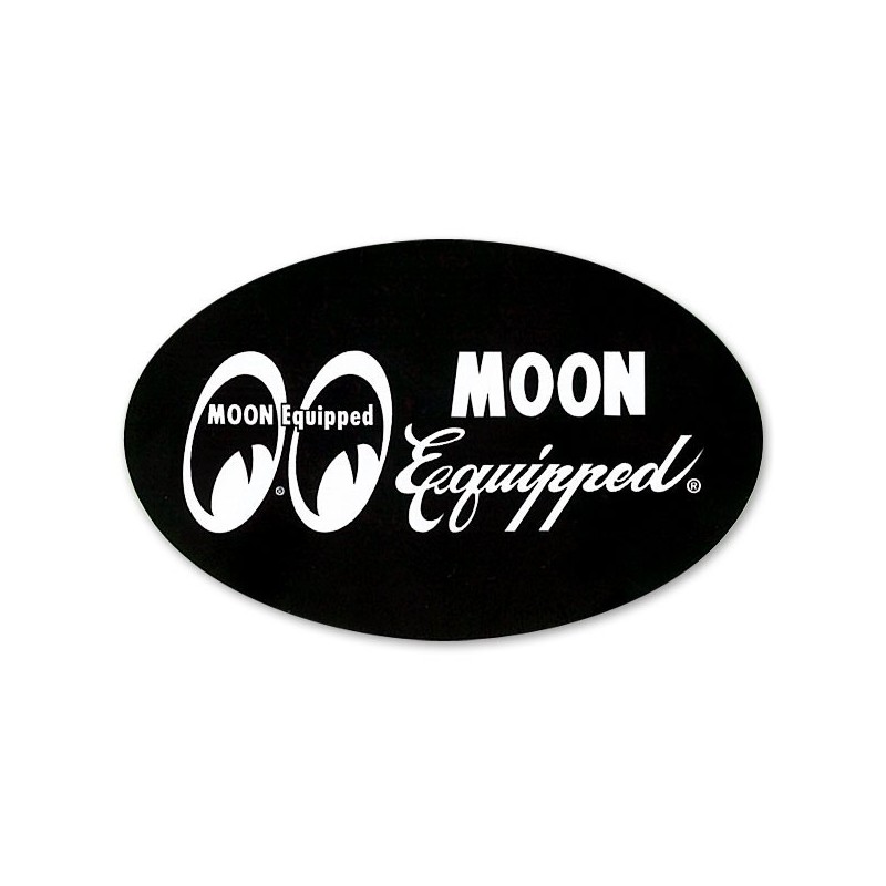 (CC-SK) MOON Equipped Oval 貼紙 [MQD027BK]