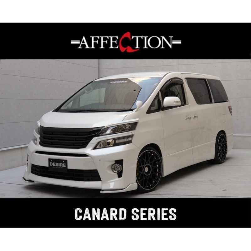 (C-BDBK) AFFECTION (アフェクション) TOYOTA VELLFIRE (20 Late) CANARD SERIES Body Kit