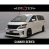 (C-BDBK) AFFECTION (アフェクション) TOYOTA 豐田 VELLFIRE (20後期) CANARD SERIES 包圍套件