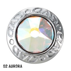 (CC-SK) D.A.D GARSON (ディー.エー.ディー) SWAROVSKI Keyless Emblem II [SB179]