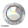 (CC-SK) D.A.D GARSON (ディー.エー.ディー) SWAROVSKI Keyless Emblem II [SB179]