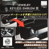 (CC-SK) D.A.D GARSON (ディー.エー.ディー) SWAROVSKI Keyless Emblem II [SB179]