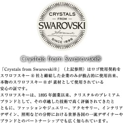 (CC-SK) D.A.D GARSON (ディー.エー.ディー) SWAROVSKI Keyless Emblem II [SB179]