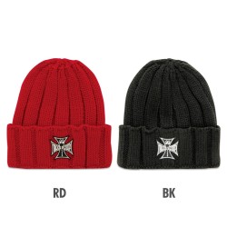 (G-AP-CK) MOON Equipped Iron Cross Beanie Cap [MQC053]