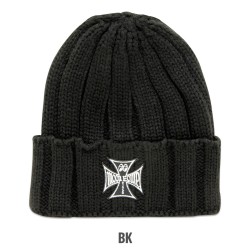 (G-AP-CK) MOON Equipped Iron Cross Beanie Cap [MQC053]