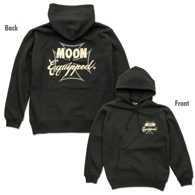 (G-AP-SW) MOON Equipped Iron Cross Line Pullover Hoodie 圍衣 [MQS023]