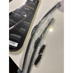 (CC-WB) Mega Racer Carbon Fiber Windshield Wipers Blades, 2 Pack [MR-WBCF]