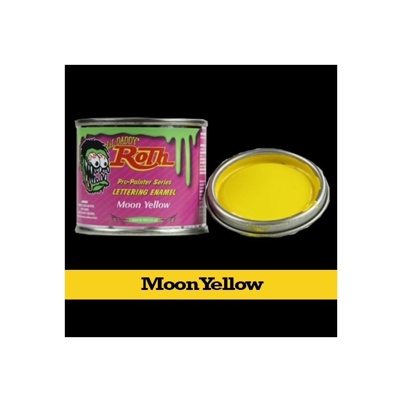 Beginner Pinstriping Kit, Moon Yellow 彩繪琺瑯油 [RLE-02]