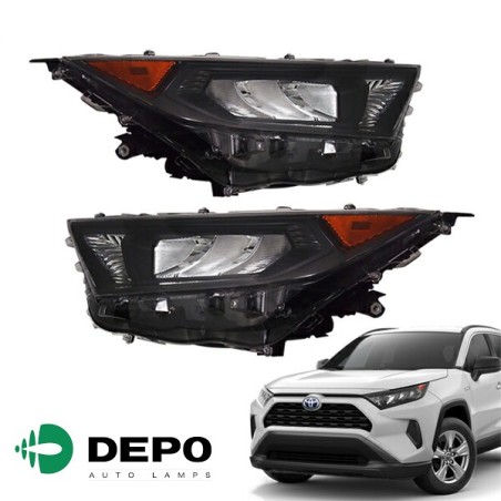 (CC-LHL) DEPO TOYOTA RAV4 (50) LED Headlights [‎a496]