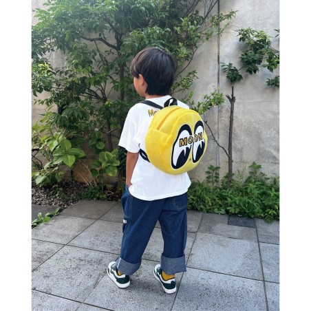 (G-BW-BP) MOON Eyeball Fluffy Backpack [FM223YE]