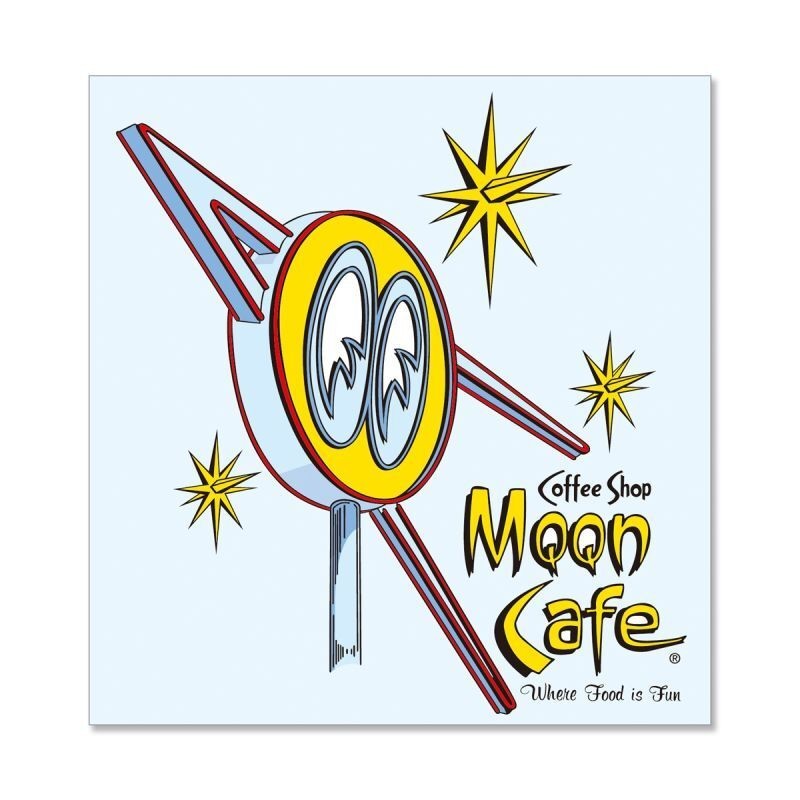 (CC-SK) MOON Cafe Neon 貼紙 [DM247]