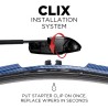 (CC-WB) AutoTex Clix Carbon Collection 水撥, 藍色 [‎AutoTex-CCC-BL]