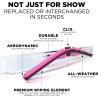 (CC-WB) AutoTex Clix Carbon Collection Wiper Blade, Pink [‎AutoTex-CCC-PK]