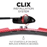 (CC-WB) AutoTex Clix Carbon Collection 水撥, 紅色 [‎AutoTex-CCC-RD]