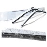 (CC-WB) AutoTex Clix Carbon Collection Wiper Blade, White [‎AutoTex-CCC-WH]