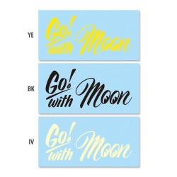 (CC-SK) Go with MOON 貼紙 [DM209]