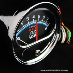 (CC-GA) MOONEYES 8000 RPM Electronic Tachometer [MPG5000TM]