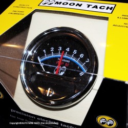 (CC-GA) MOONEYES 8000 RPM Electronic Tachometer [MPG5000TM]