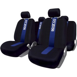 (CC-CSC) Sparco SPC1011 Classic Model Seat Covers, Blue [SPC1011]