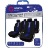 (CC-CSC) Sparco SPC1011 Classic Model Seat Covers, Blue [SPC1011]