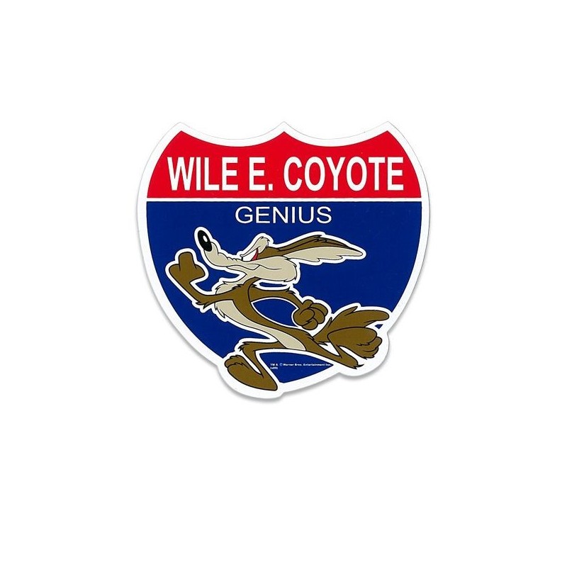 (CC-SK) Road Runner Wile E. Coyote Route Sign 貼紙 [RRD006]