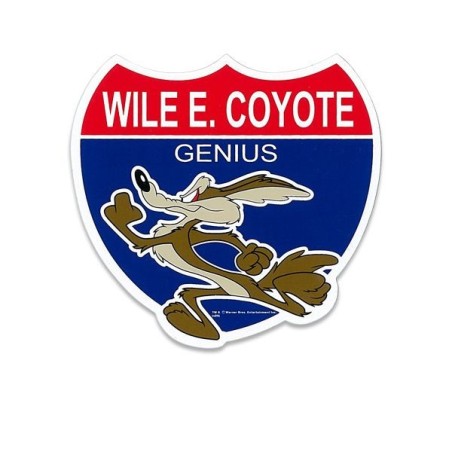 (CC-SK) Road Runner Wile E. Coyote Route Sign 貼紙 [RRD006]