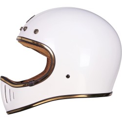 (MB-HM) ROYAL Cafe Racer Helmet, White [M141-GW]