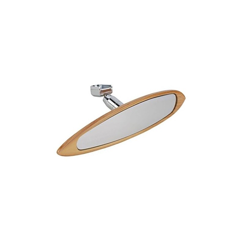 (CC-MIMR) Speedway Motors Woodgrain Surfboard 衝浪板後視鏡 [91010004]