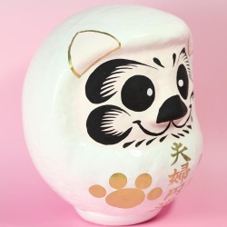 (GG-DC) 鈴屋 (フジグラン北島) Daruma 達摩 (だるま) Dog Parlour Stand Ear 裝飾擺設 [D-31]