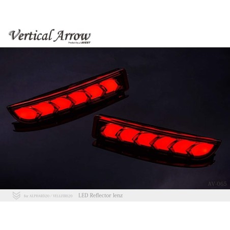 (CC-LRL) AVEST (アベスト) TOYOTA 豐田 ALPHARD VELLFIRE (10, 20), PREVIA ESTIMA (50) LED 箭咀反射燈 [AV-065-R]