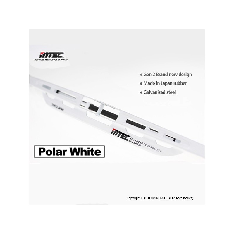 (CC-WB) MTEC Sports Color Wiper Blade (Pair) [MT-602WH]