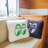 (CC-CS) MOON Equipped Eyeshape Fleece Pillow [MQG198]